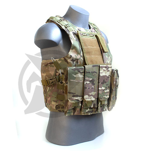 Multicam Small Plate Carrier Molle Vest - The Arena